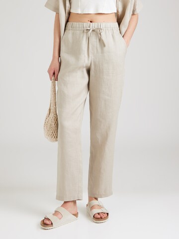 Regular Pantalon 'INDI' ECOALF en beige : devant