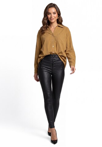 faina - Blusa em amarelo