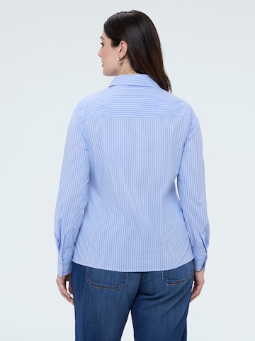 Chemisier Fiorella Rubino en bleu