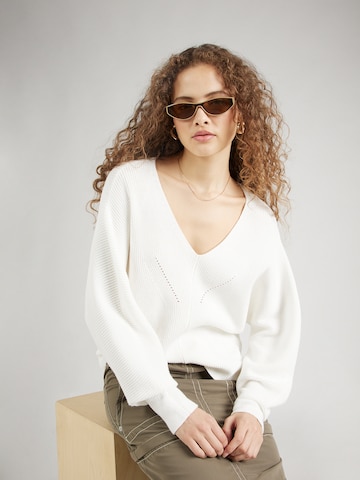 MSCH COPENHAGEN Sweater 'Acentia' in White: front