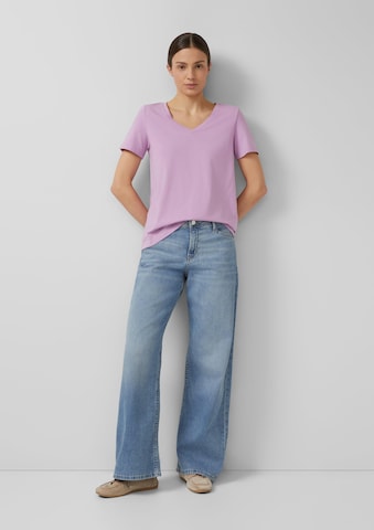 T-shirt s.Oliver en violet : devant