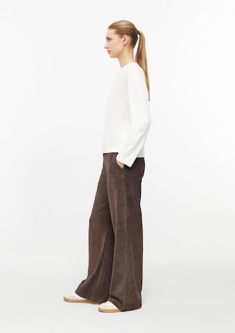 Wide Leg Pantalon s.Oliver en marron