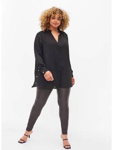 Zizzi Blouse 'MKIT' in Black