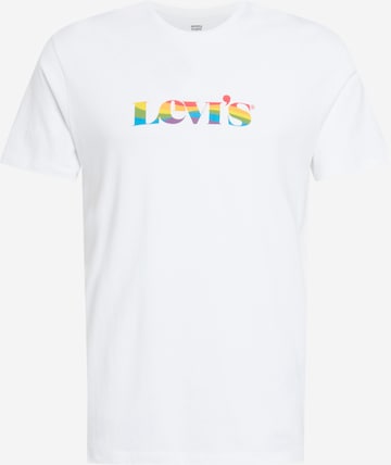 Tricou 'Community Tee' de la LEVI'S ® pe alb: față