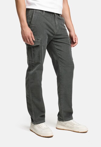 INDICODE JEANS Regular Cargo trousers in Grey