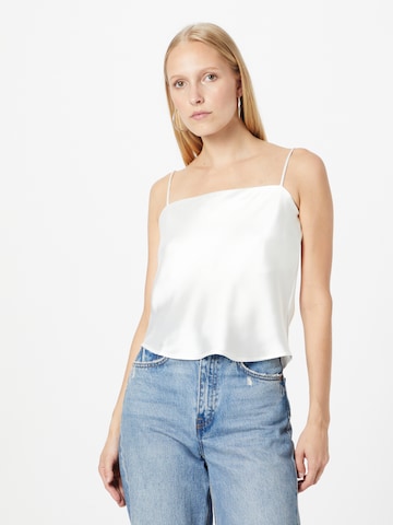 Gina Tricot Blouse 'Janet' in Wit: voorkant