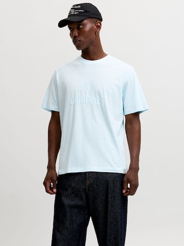 JACK & JONES Shirt in Blue: front