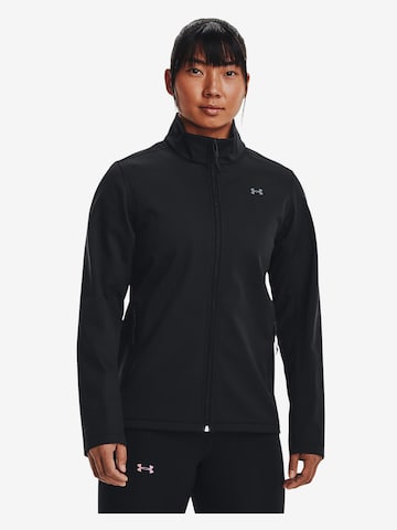 UNDER ARMOUR Sportjas 'Storm ColdGear® Infrared Shield 2' in Zwart: voorkant