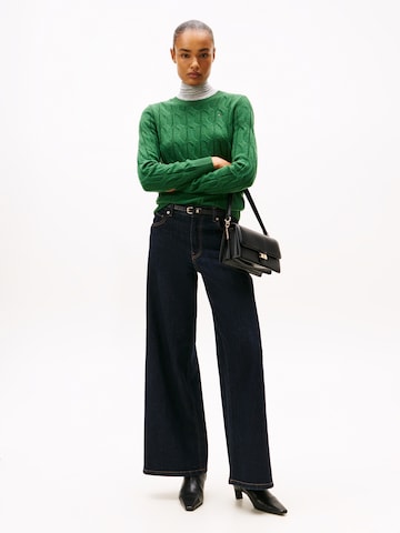 TOMMY HILFIGER Svetr – zelená