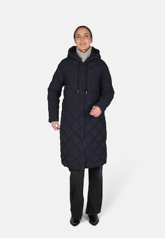 Fuchs Schmitt Between-Seasons Coat in Black: front