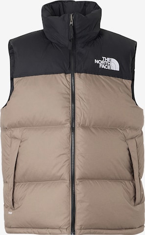THE NORTH FACE Vest '1996 Retro Nuptse' i brun: forside