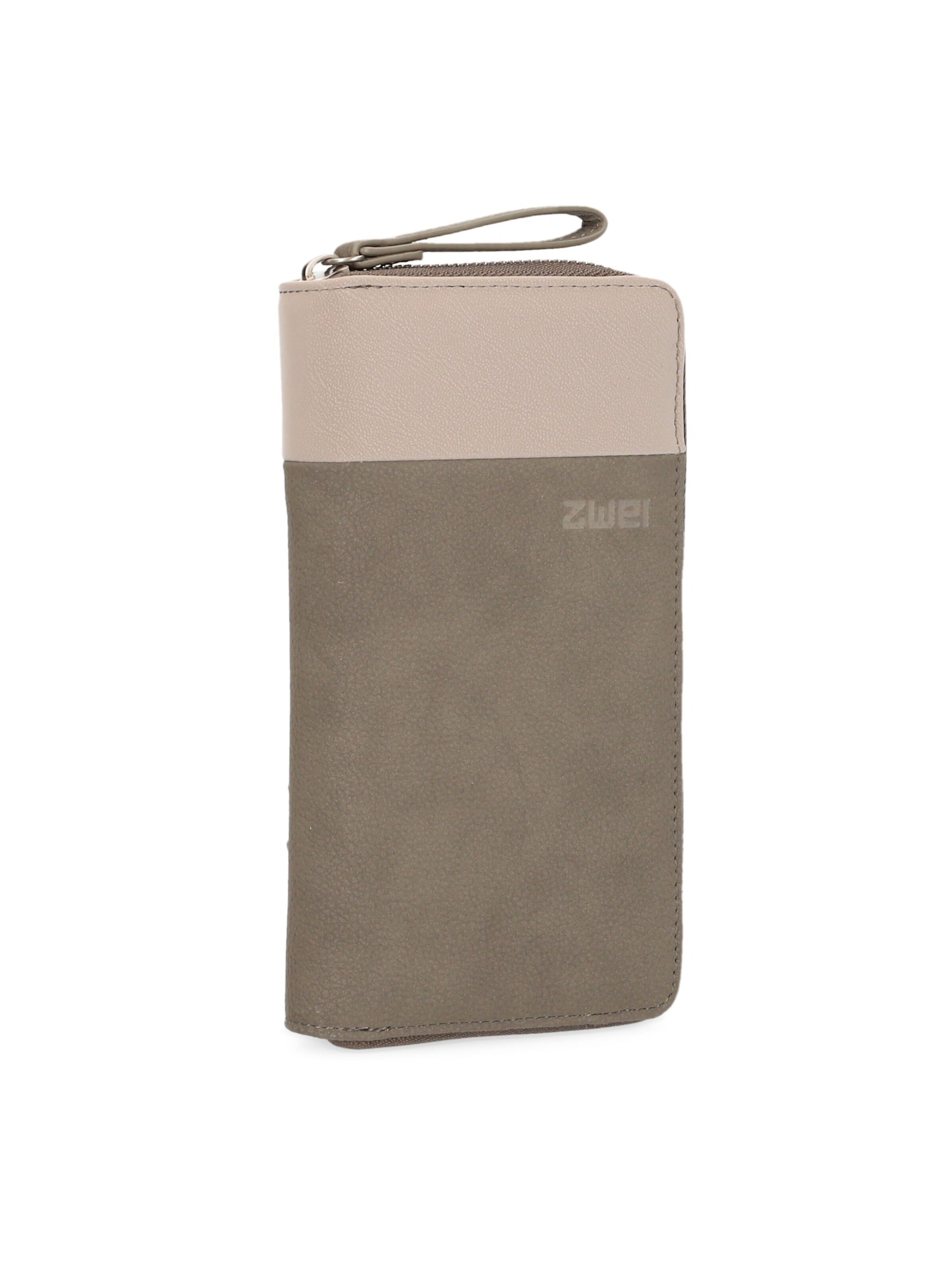 ZWEI Wallet 'EVA EV2' in Grey: front