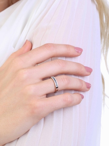 Lucardi Ring 'Chic' in Zilver