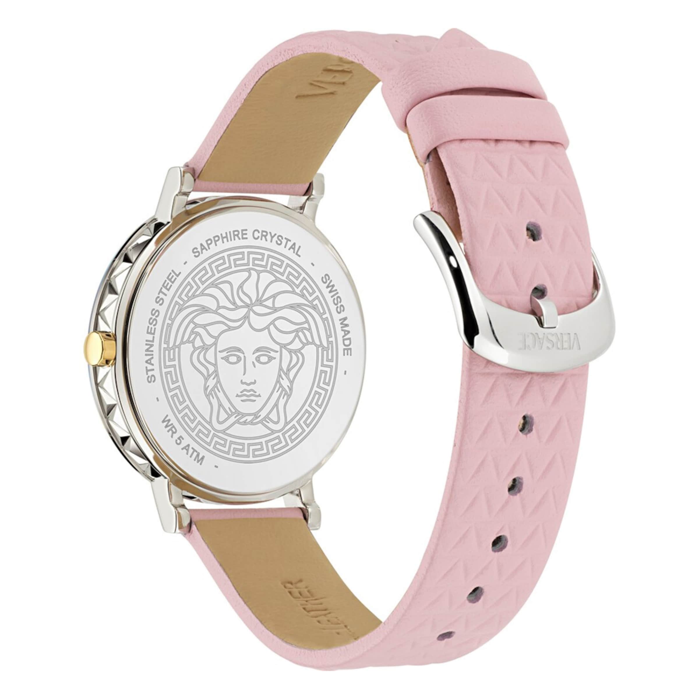 VERSACE Analoog horloge 'Daedalus' in Roze