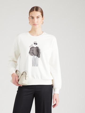 MEXX Sweatshirt in White: front