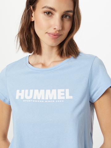 Hummel - Camisa funcionais 'Legacy' em azul