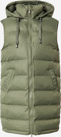 VILA Bodywarmer 'TRISH' in Groen: voorkant