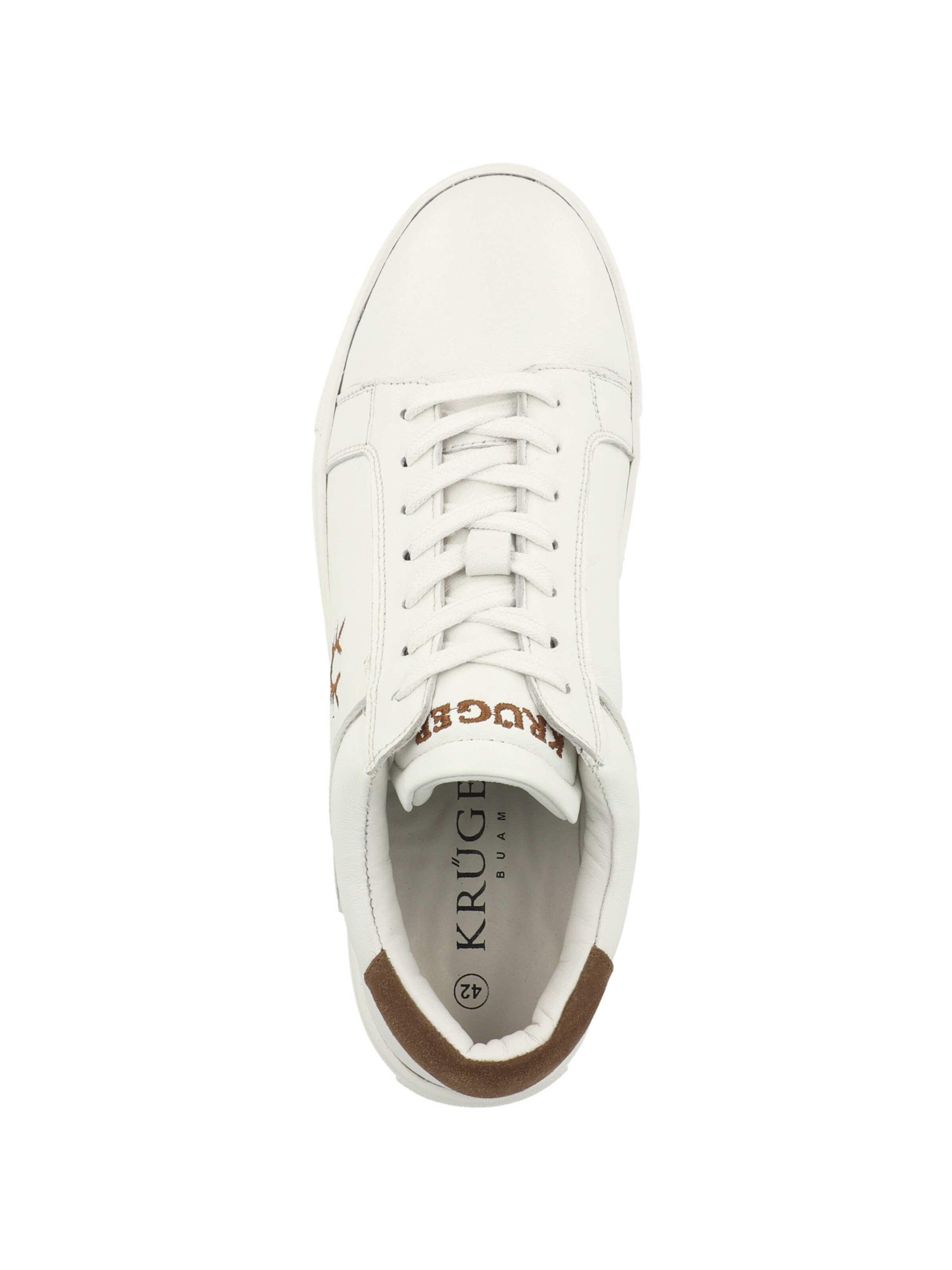 Krüger Buam Sneakers 'Andi' in White