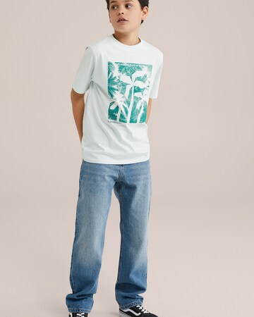T-Shirt WE Fashion en vert