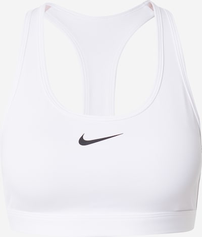 NIKE Sports Bra 'Swoosh' in Black / natural white, Item view