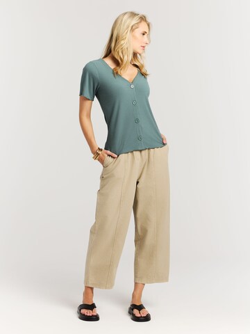 PROTEST Shirt 'PRTOval' in Green