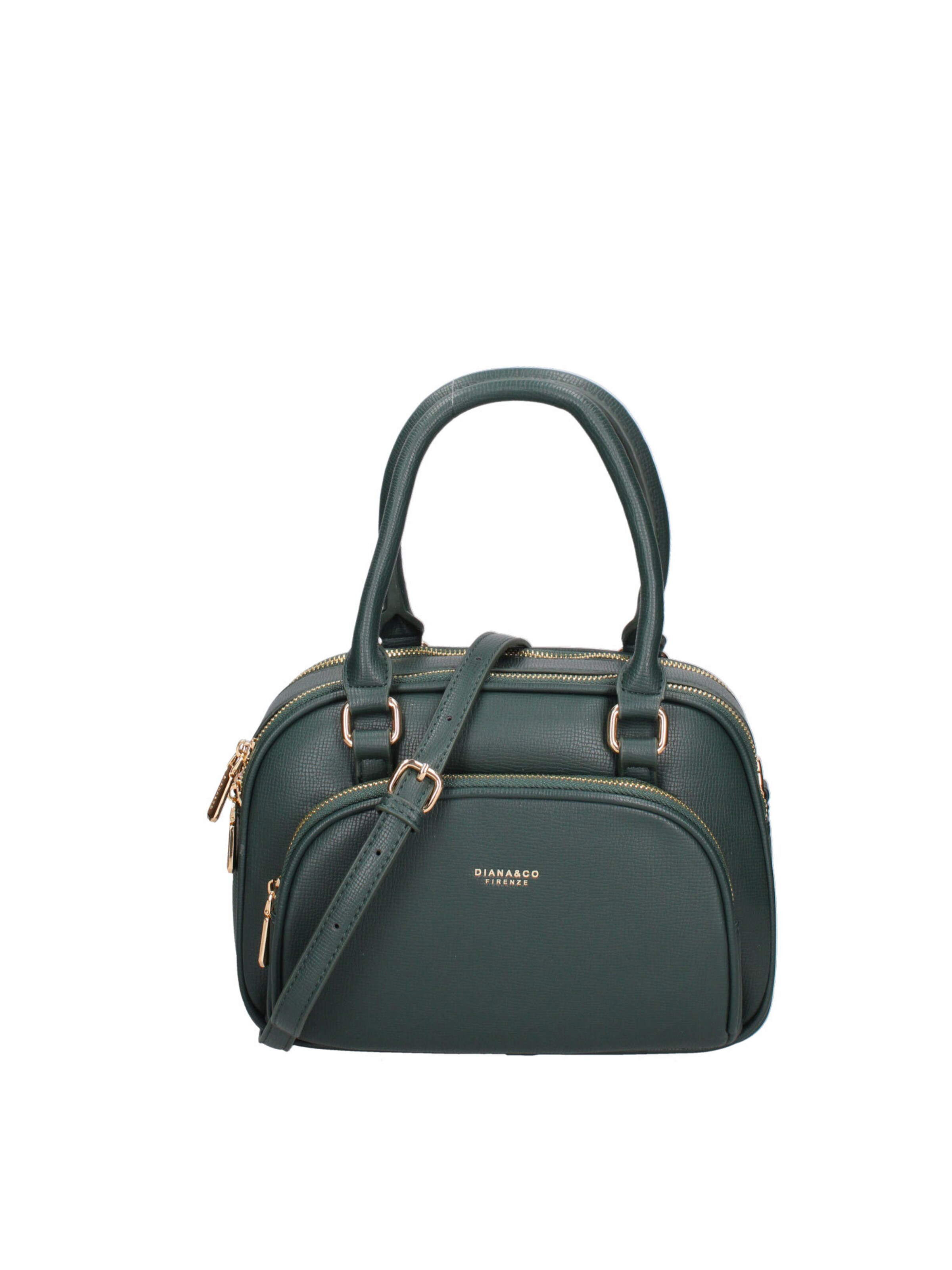 Borsa a mano di Diana&Co. in verde: frontale