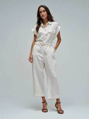 Salsa Jeans Jumpsuit in Beige: voorkant