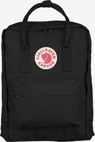 FJALLRAVEN Backpack 'Kånken' in Black: front