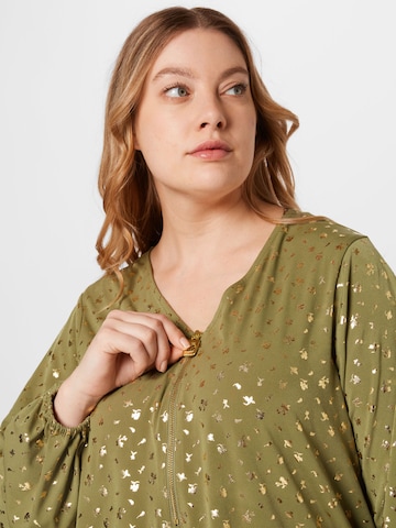 Michael Kors Plus Blouse in Groen