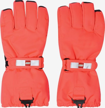 LEGO® kidswear Gloves 'Azun 705' in Red: front