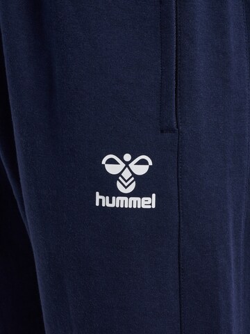 Hummel Regular Sportbroek 'TRAVEL' in Blauw