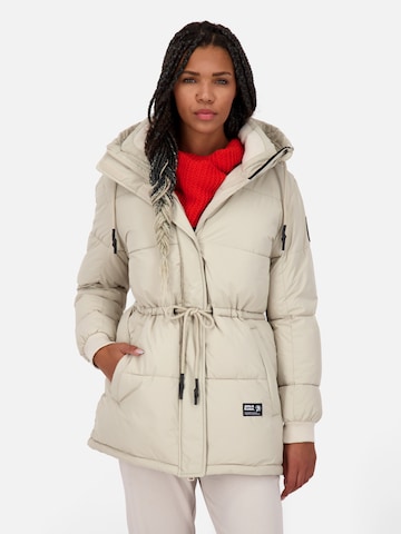 Alife and Kickin Winterjacke 'Erin' in Beige: predná strana