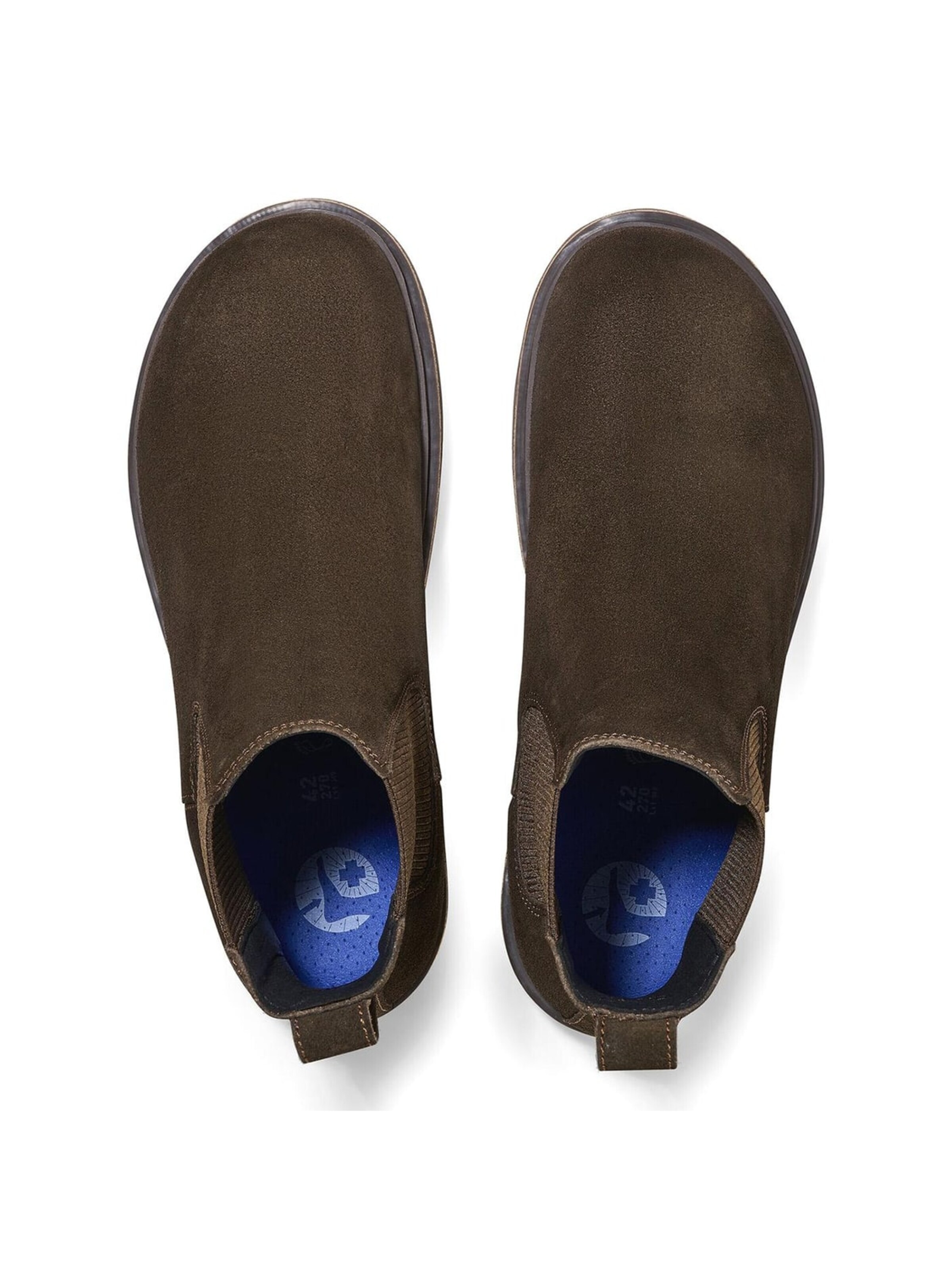Stivale 'Highwood Slip On Men Mocca Suede Leather' di BIRKENSTOCK in marrone