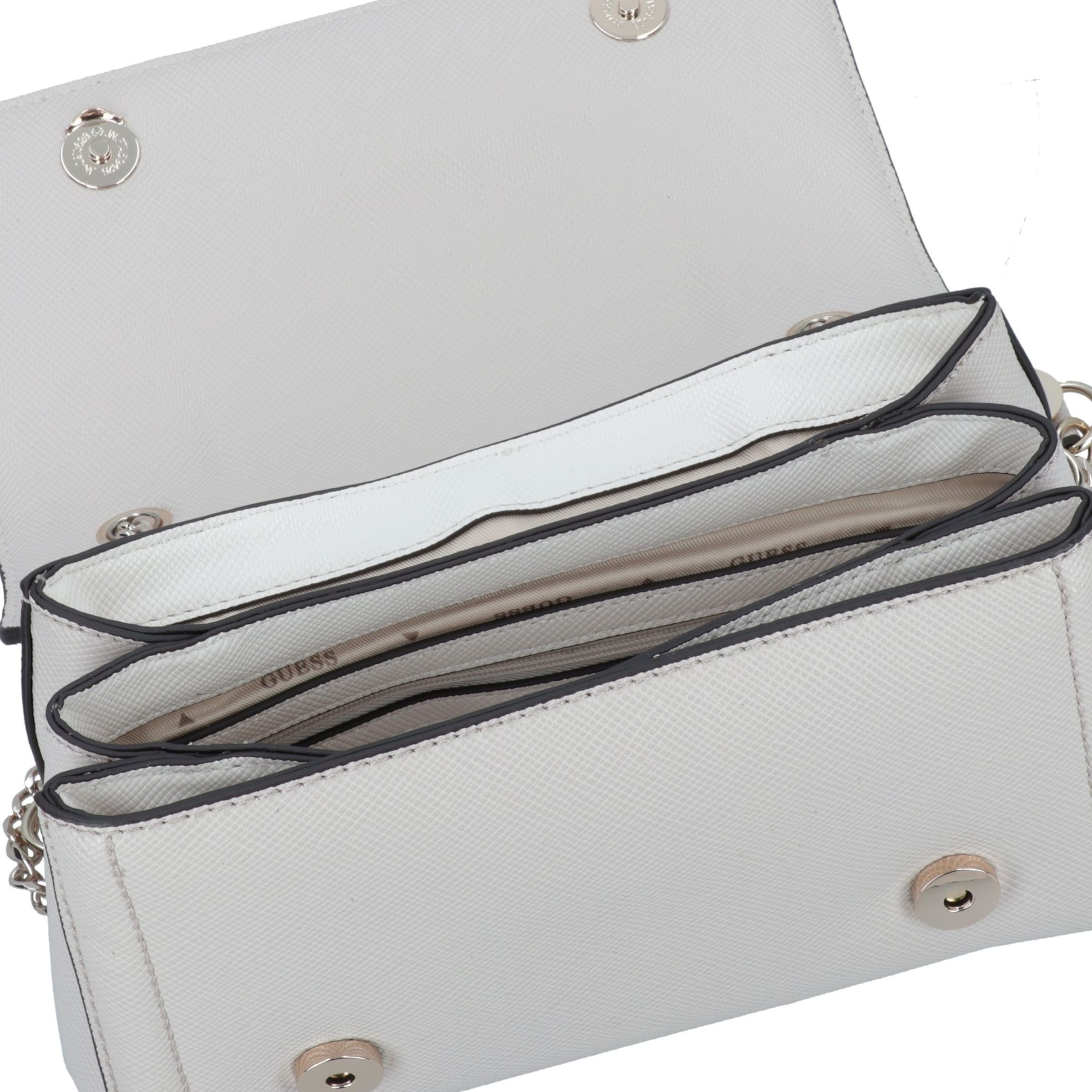 GUESS Schultertasche 'Noelle II' in Weiß