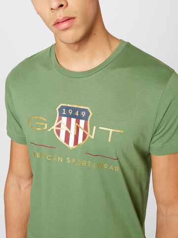 GANT T-Shirt in Grün