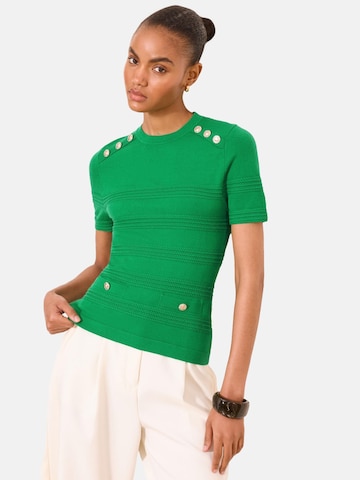 Lipsy Shirt in Green: front