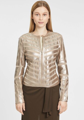 Gipsy Between-Season Jacket in Gold: front