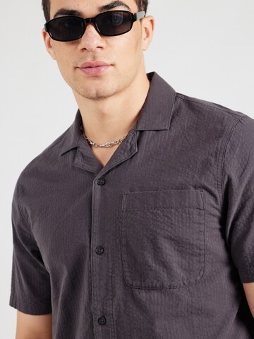 Regular fit Camicia di HOLLISTER in grigio