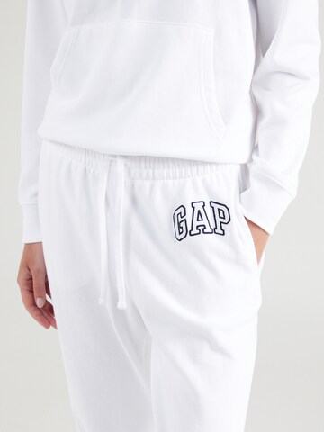 GAP Tapered Trousers 'HERITAGE' in White