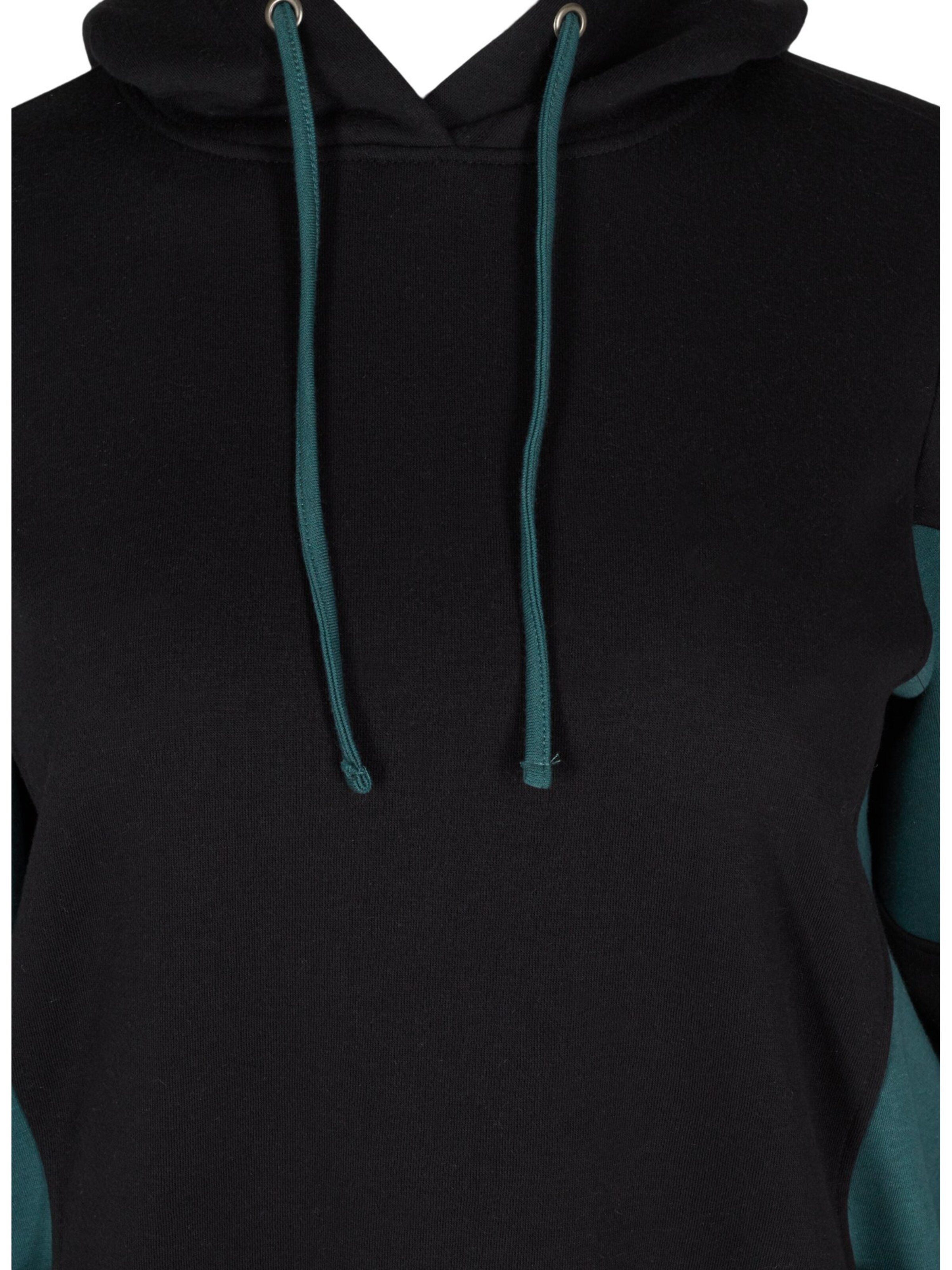 Frauen Sweat Active by Zizzi Sweatshirts 'ATEA' in Schwarz - HE32915 Frauen Sweat Active by Zizzi Sweatshirts 'ATEA' in Schwarz - HE32915
