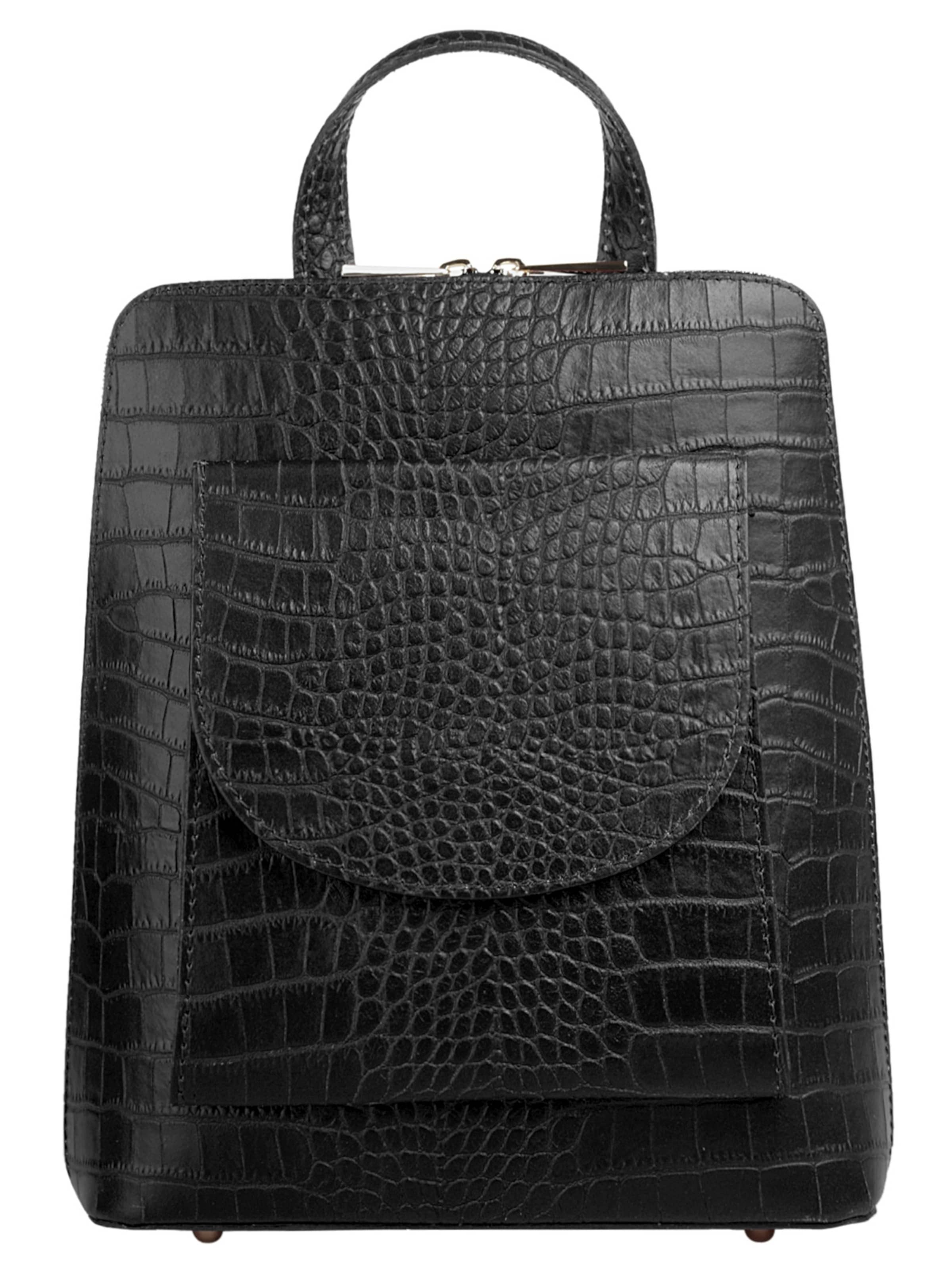 Cluty Rucksack‌‌‌‌‌‌ in Schwarz: Vorderseite