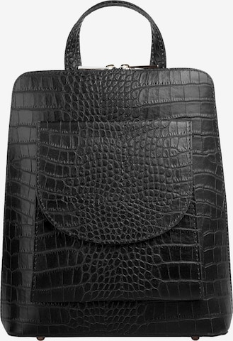 Sac à dos Cluty en noir : devant