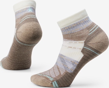 bēšs SMARTWOOL Zeķes 'Hike Light Cushion Margarita': no priekšpuses