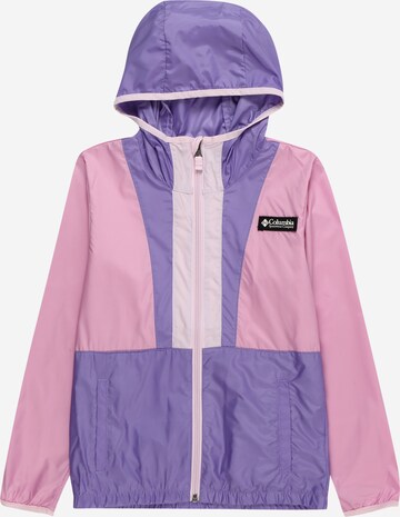 Veste outdoor 'Back Bowl' COLUMBIA en violet : devant