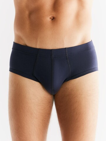 Albero Natur Slip 'Bio-Baumwoll Herrenslip mit Komfortbund'‌‌‌‌‌‌‌‌ in Blau
