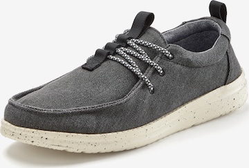 Chaussure à lacets JOHN DEVIN en gris : devant