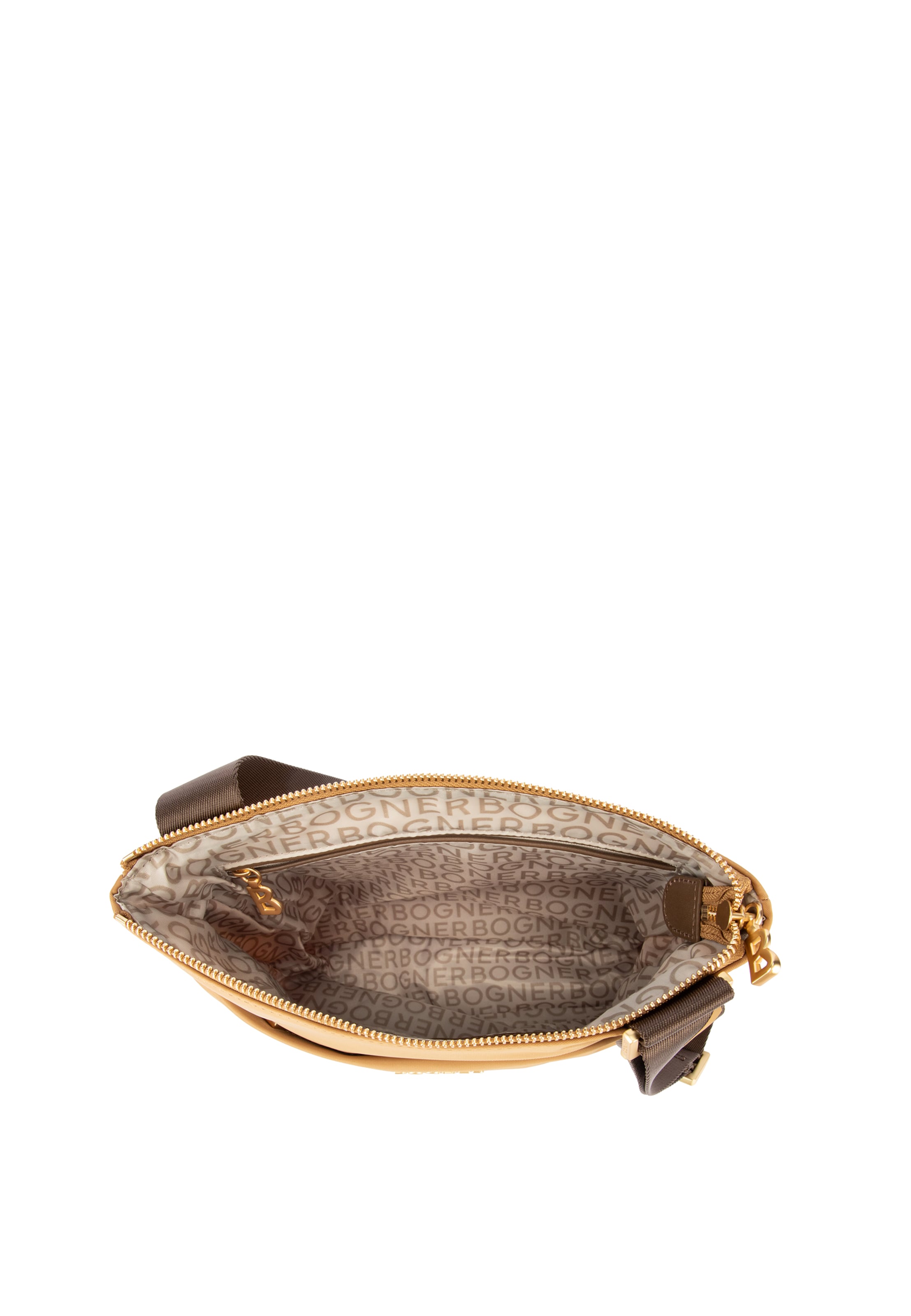BOGNER - Mala de ombro 'Klosters Neve Serena' em bege