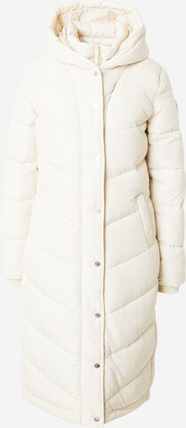 HOLLISTER Winter Coat in Beige: front