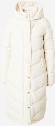 HOLLISTER Winter coat in Beige: front