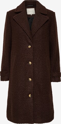 Kaffe Between-Seasons Coat 'Anne ' in Brown: front